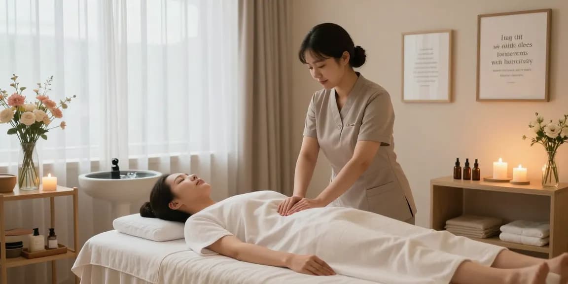 Premium 영등포스웨디시 massage session in a serene spa setting featuring a professional therapist and soothing ambiance.