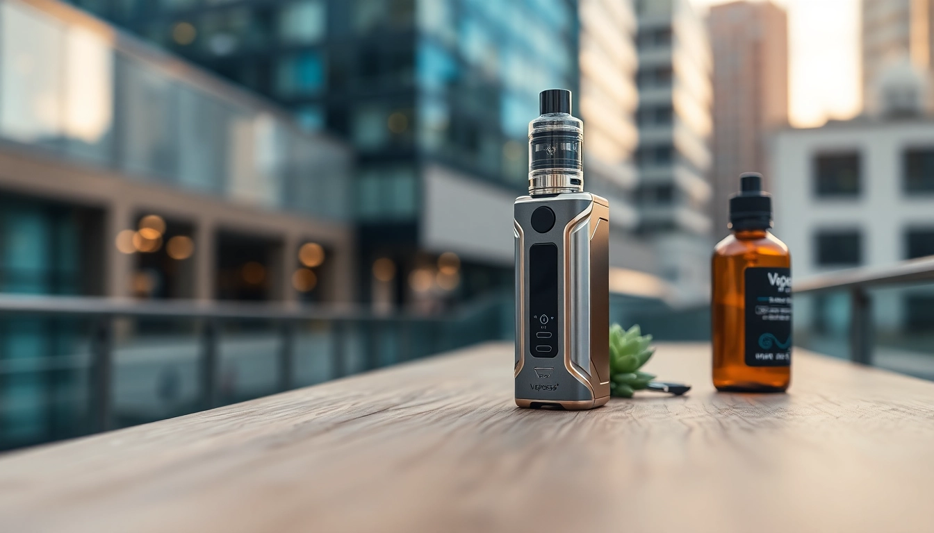 Использование Vaporesso XROS Pro 1200 на стильном фоне с элементами вейпов