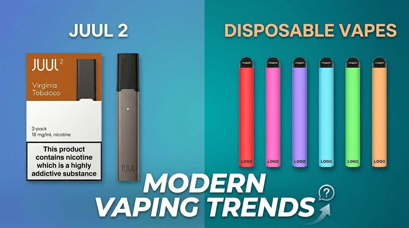 Juul2 and Disposables: The Modern Vaping Trend Taking Over the UAE
