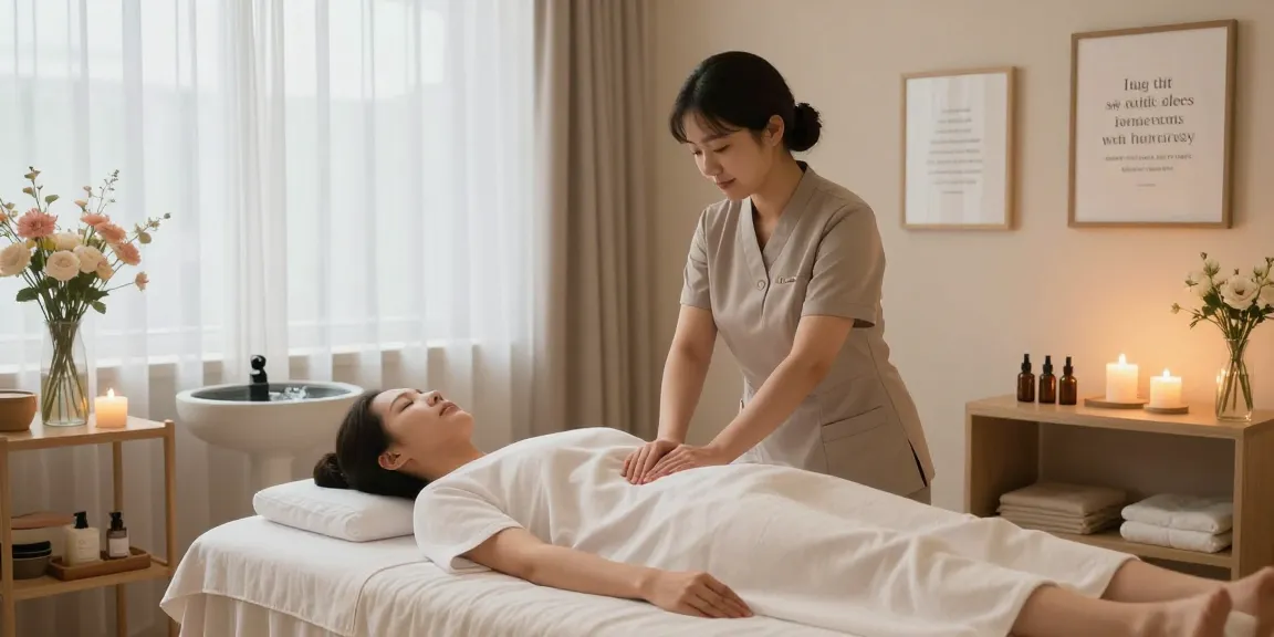 Premium 영등포스웨디시 massage session in a serene spa setting featuring a professional therapist and soothing ambiance.