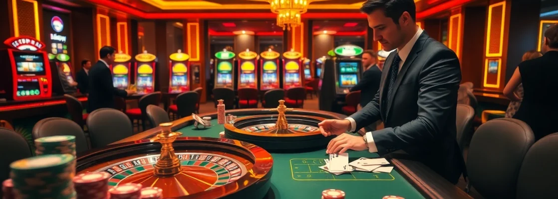 Engage in thrilling gameplay at topclub's luxurious casino table with vibrant chips and cards.
